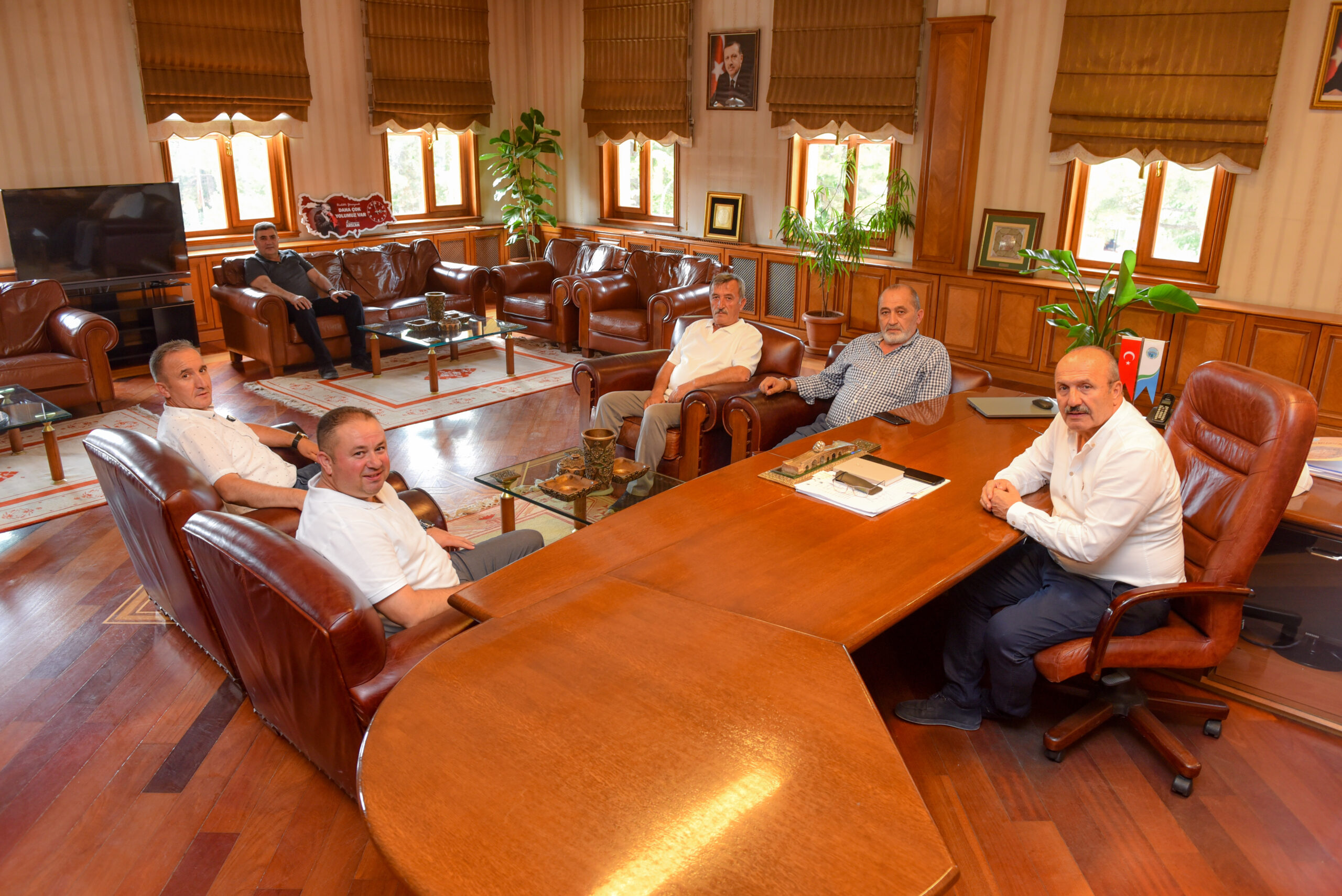 Başkanlardan Arslan’a Ziyaret
